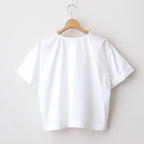 Thouin Cotton Shirt #White [A232251TS709]