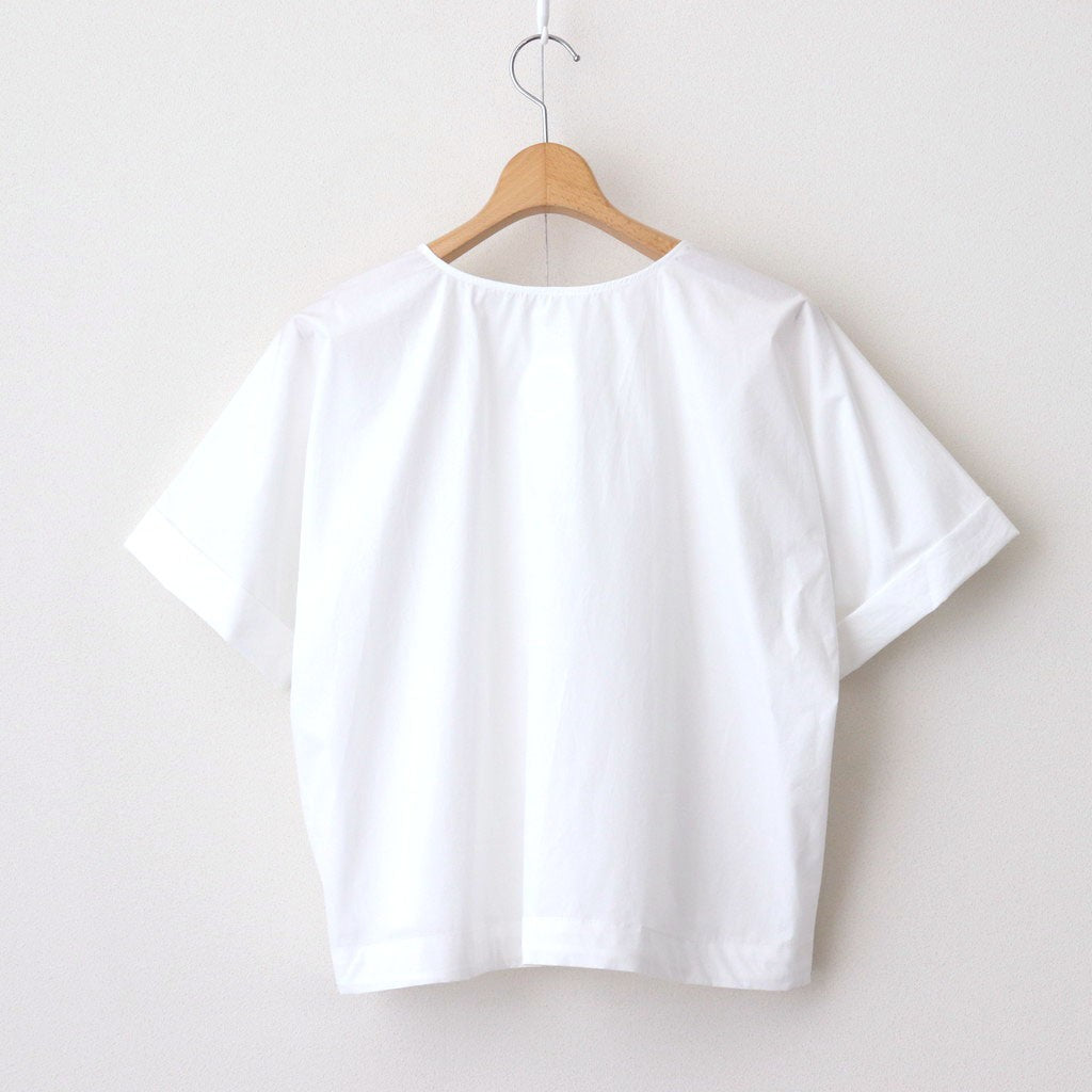 Thouin Cotton Shirt #White [A232251TS709]