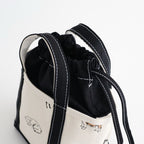 TOTE BAG MINI #DOG-1/BLACK [TMB-2225N]