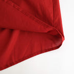 静寂の欠片 Back open garher dress #Agate red [TLF-126-op001-la]