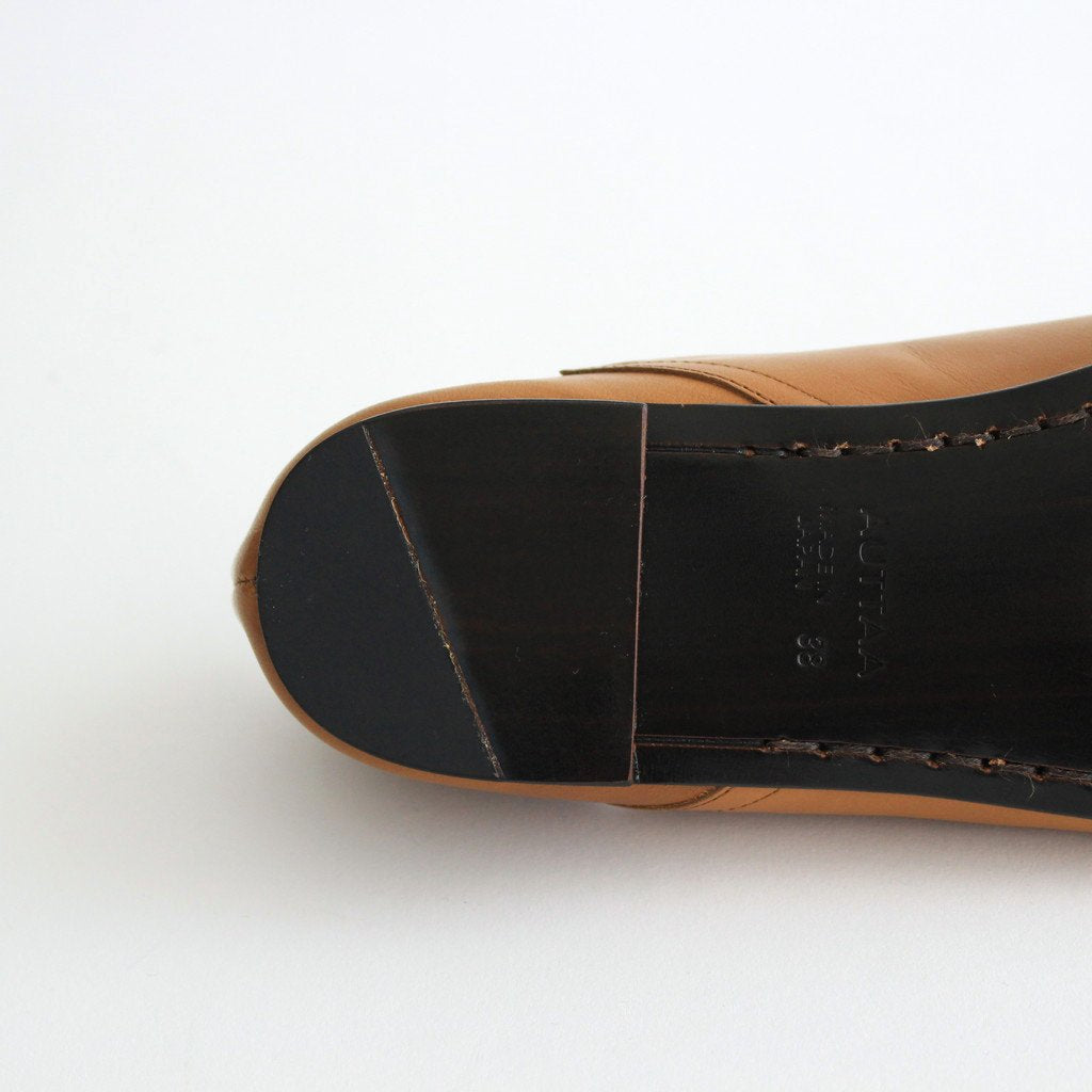 ROOM SHOESⅡSMOOTH KIP SKIN #TAN [AU-01-10-5]