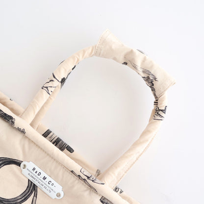 G.G.T MARCHE BAG (TALL) #Natural×Black [no.7643]