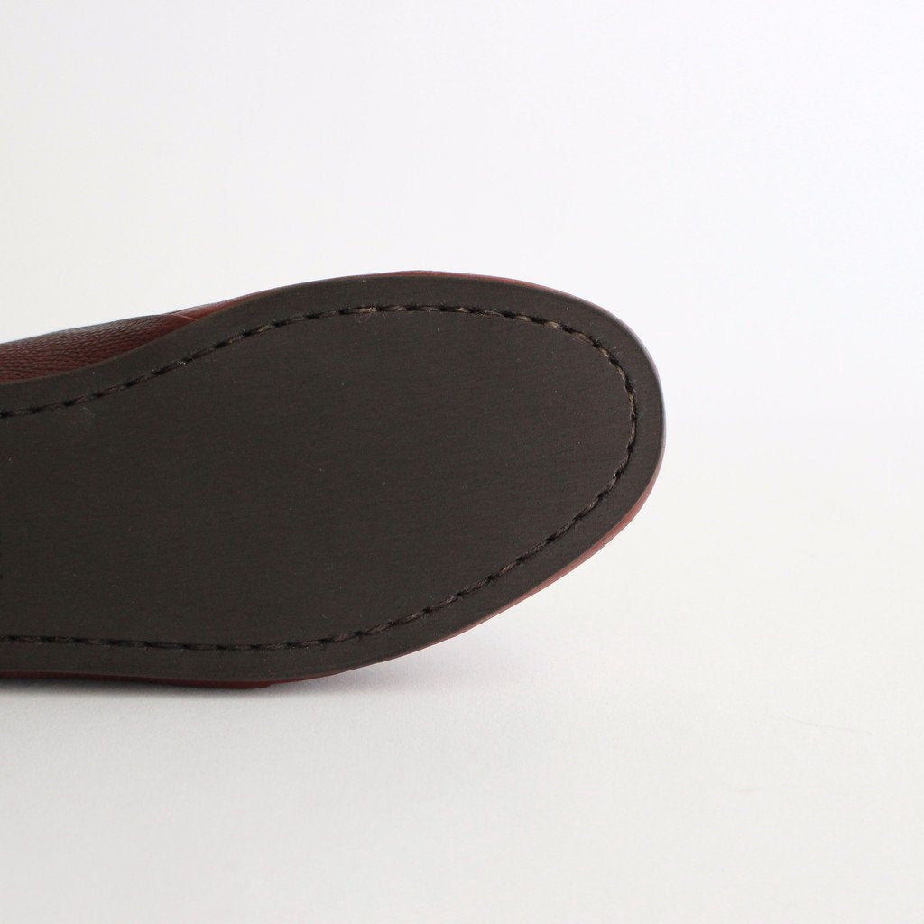 ROOM SHOES Ⅲ NAPPA #WINE [AU-01-11-3]