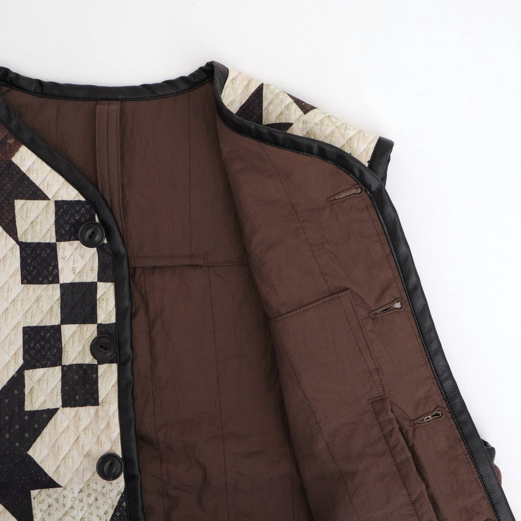 Reversible uniform vest #Off white [252702]