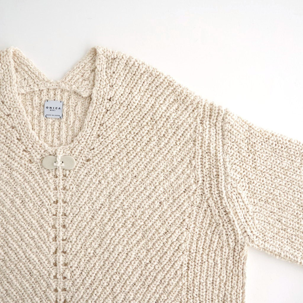 Slub bubble Jumper #Ecru [Oni064]