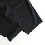 輝かしい影 Elastic waist wrap pants #Black [TLF-225-pa004-em]