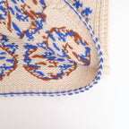 Panier de fleurs cardigan #blue [mdm02-12]