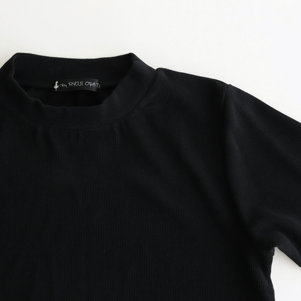 Corduroy like pullover #Black [1477-000]