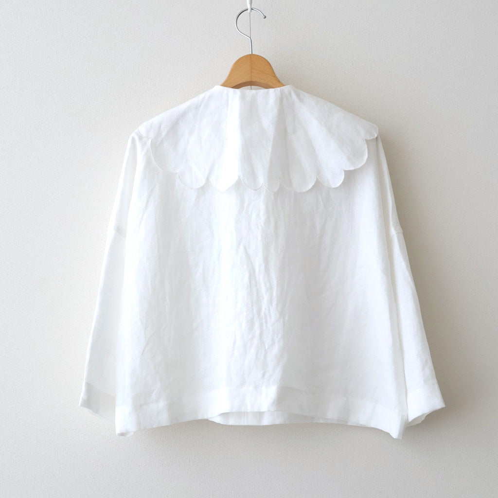 Bonvoyage blouse #white [30-0023A]