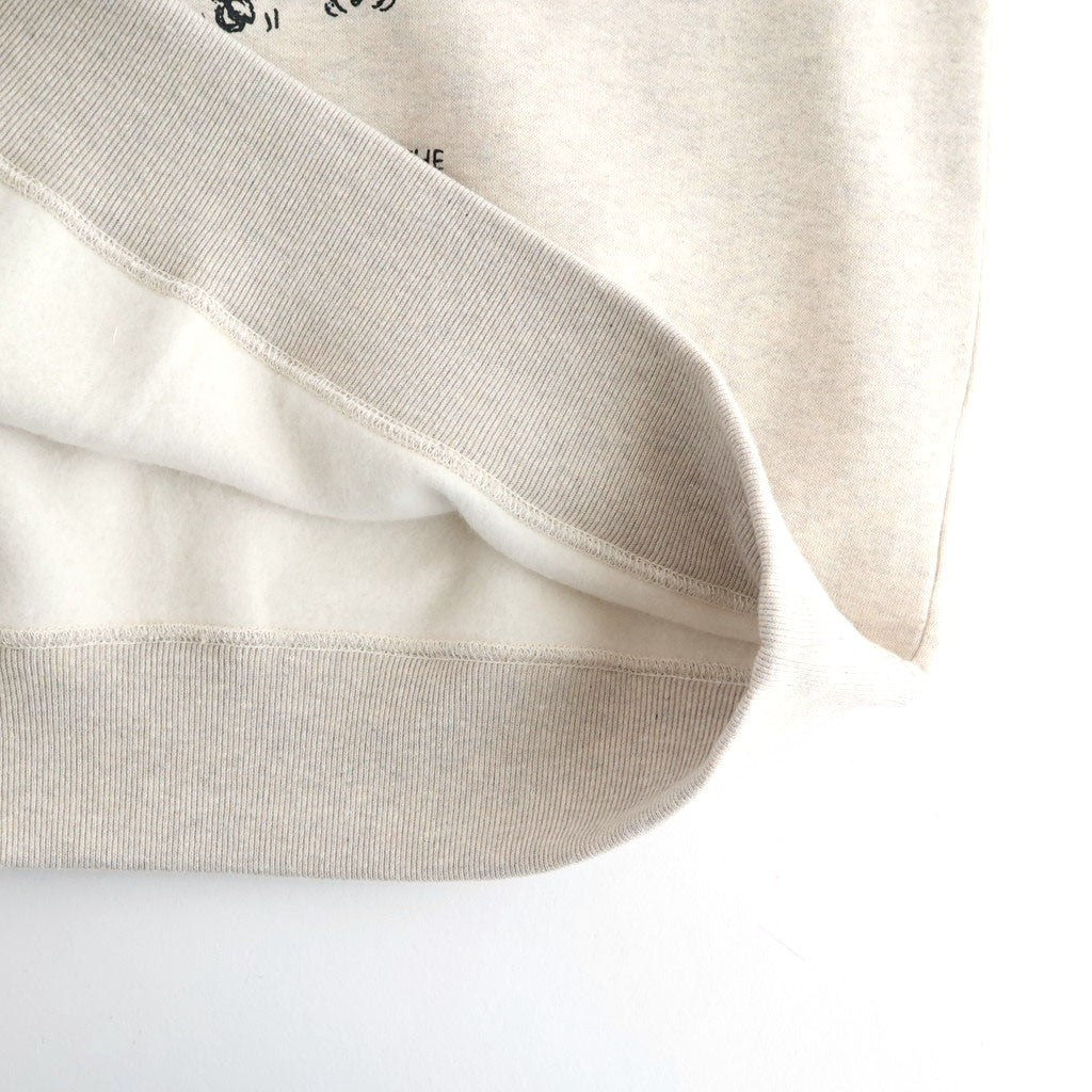 VACUUM BOY SWEAT SHIRT #Oatmeal [no.7971]