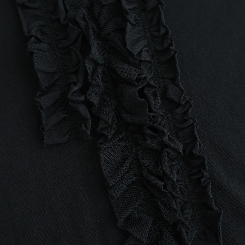 芽：フリルプルオーバー #black [13262-04307]
