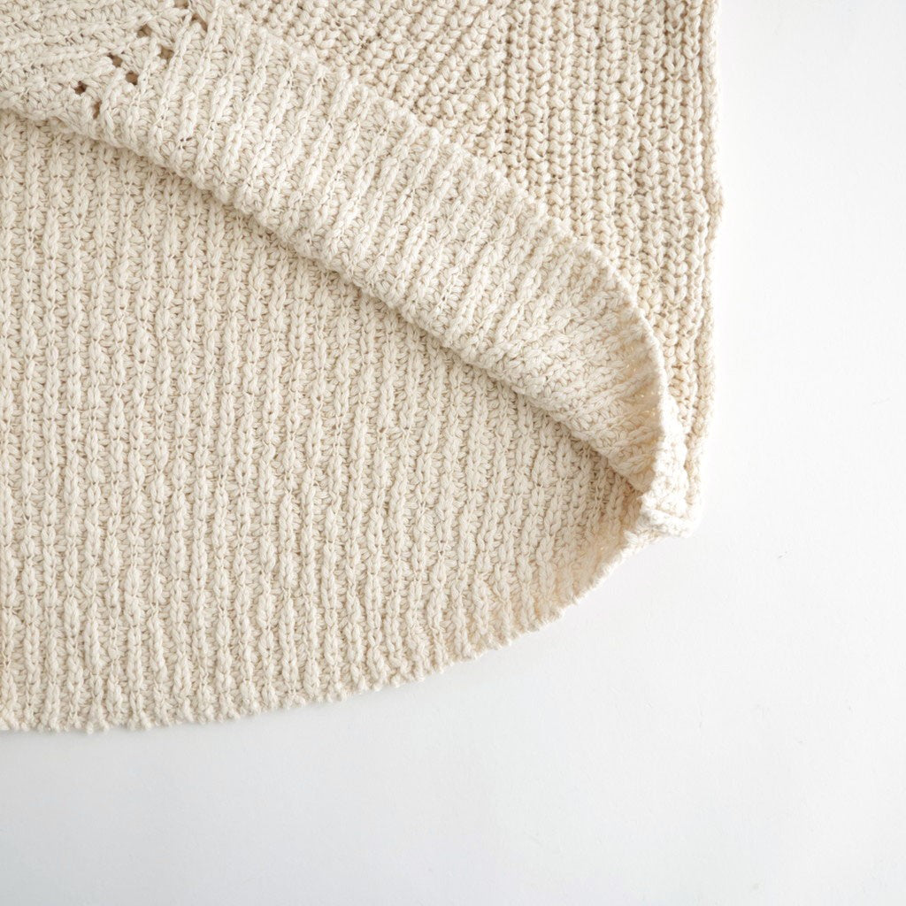 Slub bubble Jumper #Ecru [Oni064]