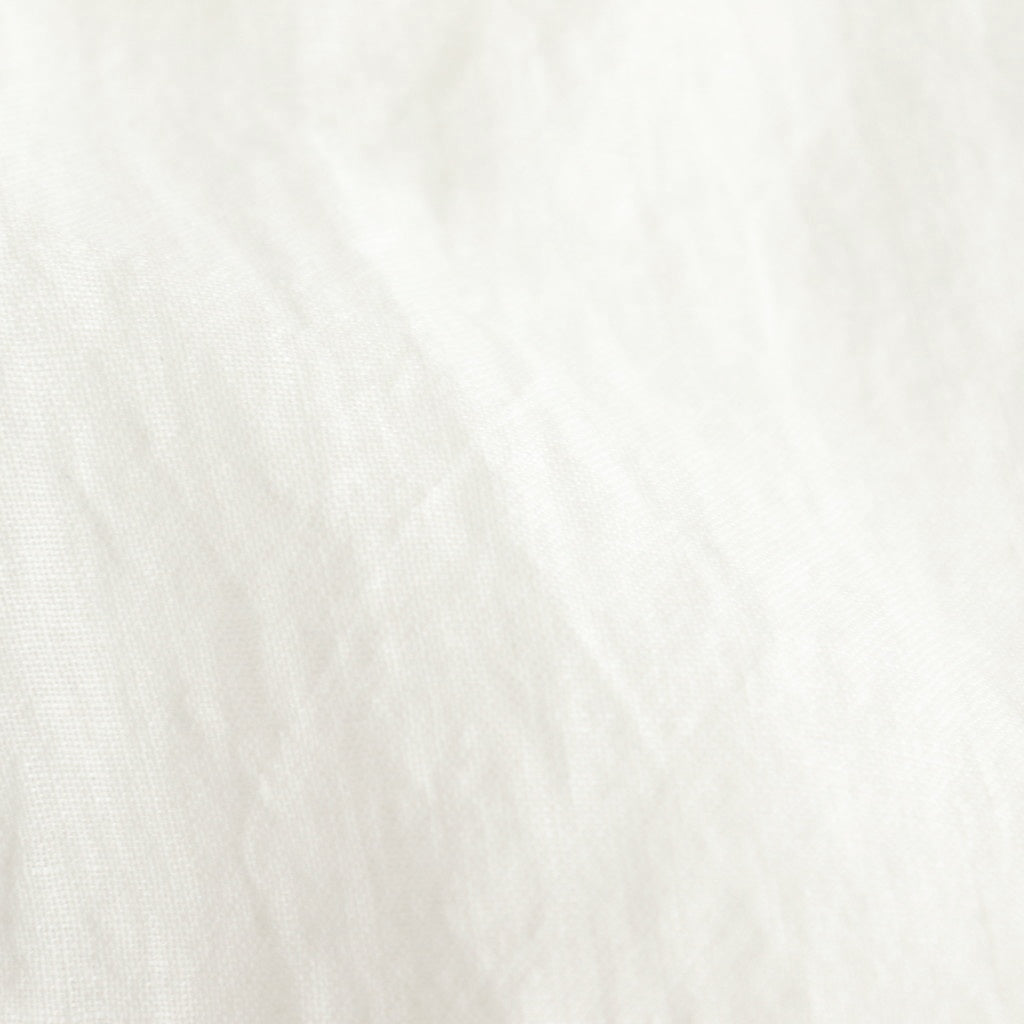 LINEN HEMP SMOCK BLOUSE #Off White [no.7421]