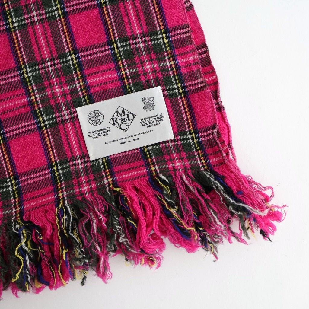 R&D.M.o-☆今期新品未使用STEWART BLANKET ピンク STEWART BLANKET #Pink [no.7848] – DOKODO