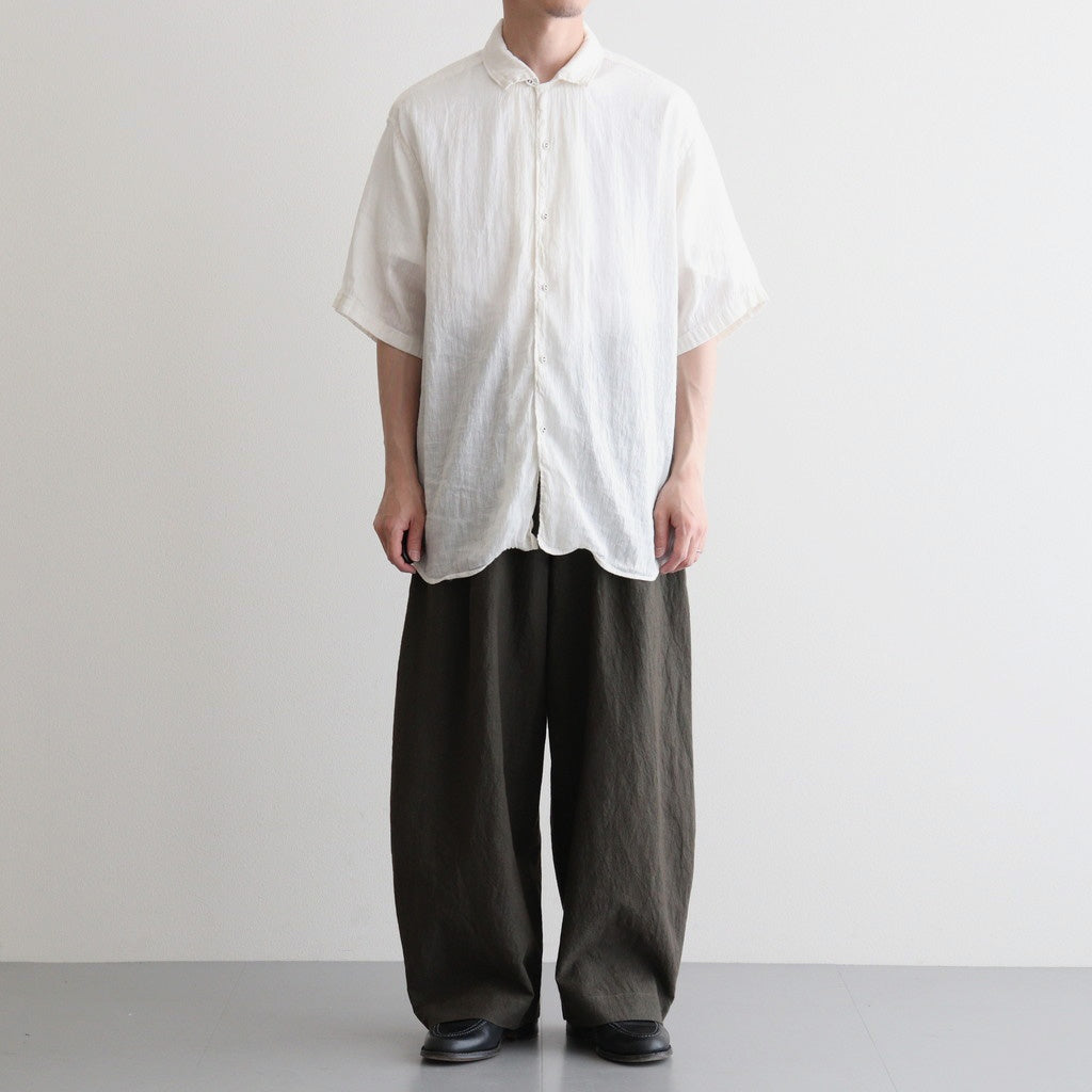 HW wide trousers #Khaki [261507]