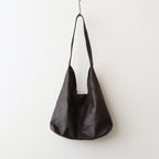 COW LEATHER ONE HANDLE BAG #8950 DK.BROWN [SVMDSH2621]