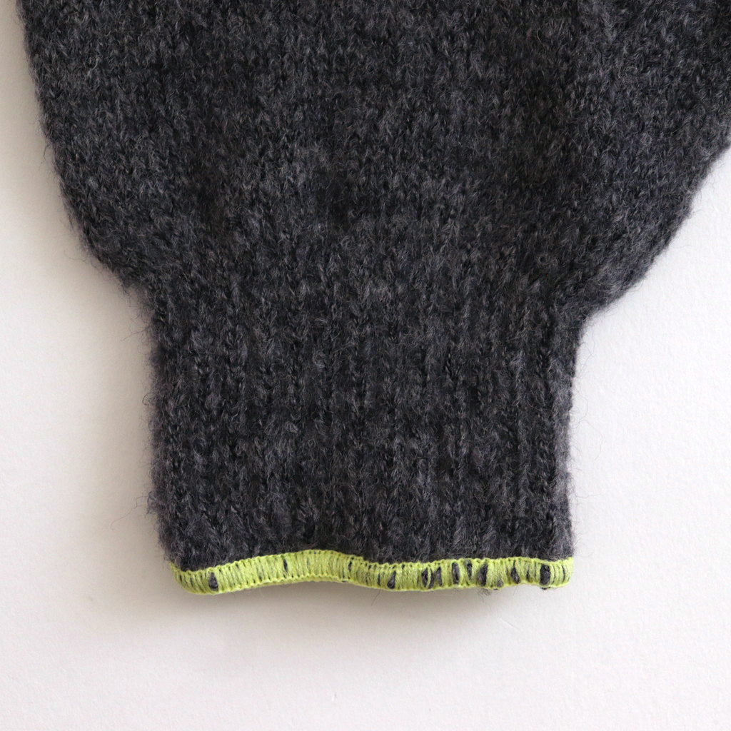 2FINGERLESS GUNTE #MID-GREY/LEMON [TMB-GNT6]