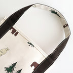 BAGUETTE TOTE SMALL BEAR #BEAR+WAPPEN/CHOCO [TMB-0985N]