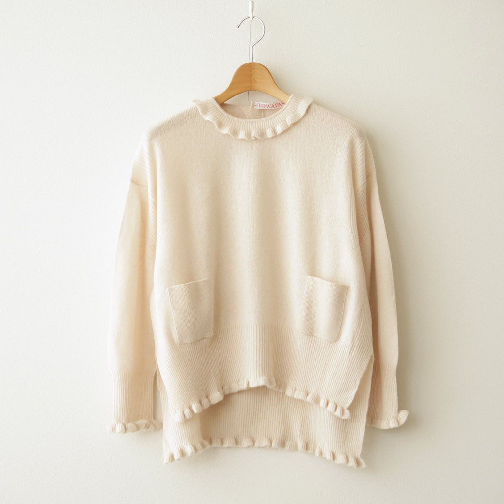 Volant pullover #ivory [32-0032A]