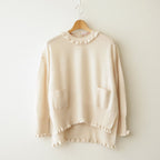 Volant pullover #ivory [32-0032A]