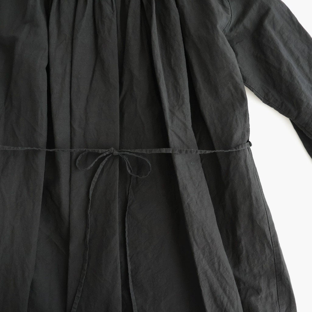 乾いた庭：レースカラーワンピース #black [13261-05111]