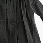 乾いた庭：レースカラーワンピース #black [13261-05111]