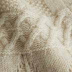 Sankayo ​​cable knit P/O #Ivory [242805]