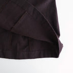 冬の肖像 Rectangle dress #bordeaux [TLF-126-op008-cst]
