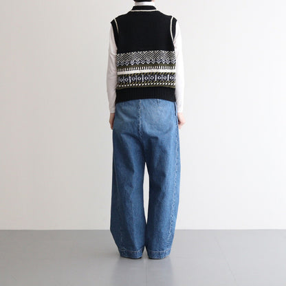 family traditions knit vest #Black [251803]