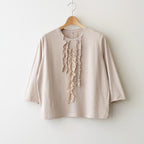 芽：フリルプルオーバー #ash rose [13262-04307]