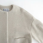 SHEEP BOA SEAM POCKET COAT #Greige [no.7864]