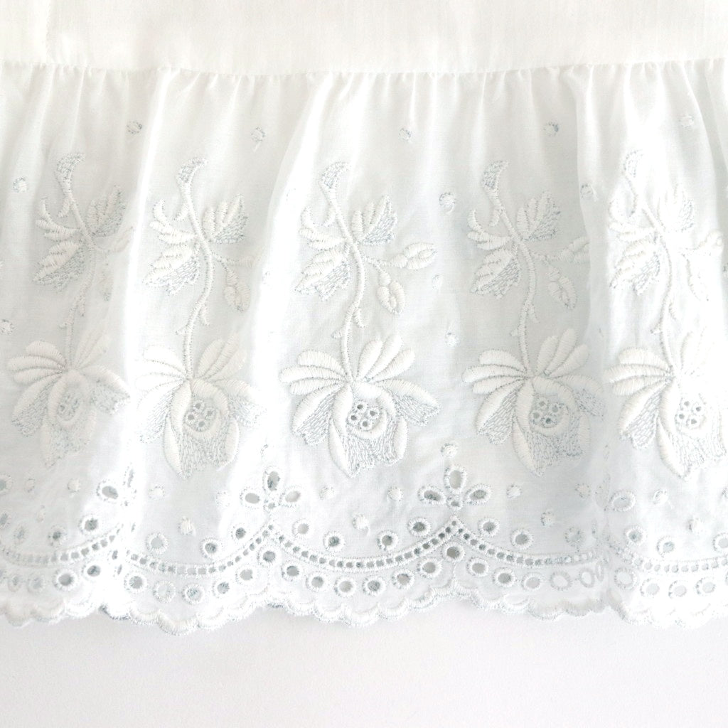 み空：Hem lace blouse #off white [13251-03207]