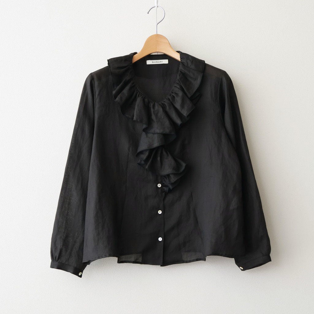 スネイルブラウス #Black [26-403]