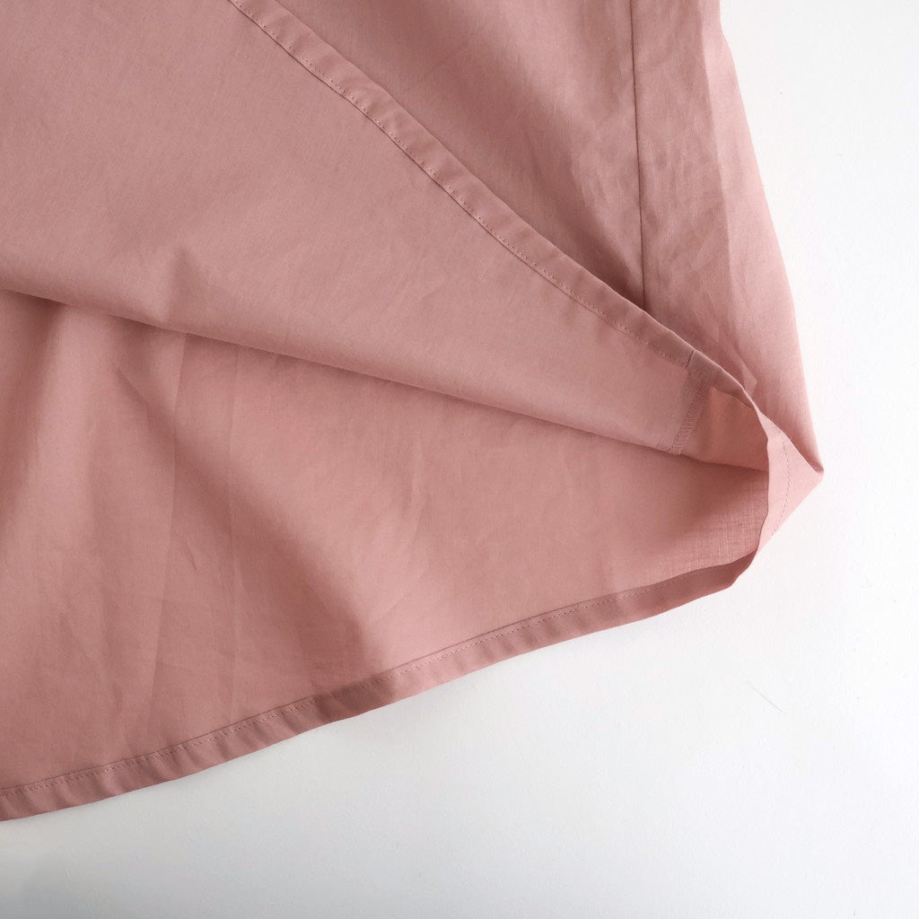 静寂の欠片 Back open garher dress #Smoky Pink [TLF-126-op001-la]