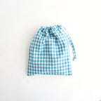 G.C. DRAWSTRING BAG (S) #Peacock [no.8070]