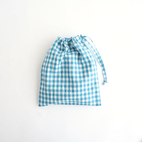 G.C. DRAWSTRING BAG (S) #Peacock [no.8070]