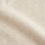 14GG 2PLY PLAIN STITCH COTTON/WOOL/CASHMERE V-NECK CARDIGAN #8100 NATURAL [GNSL25531]