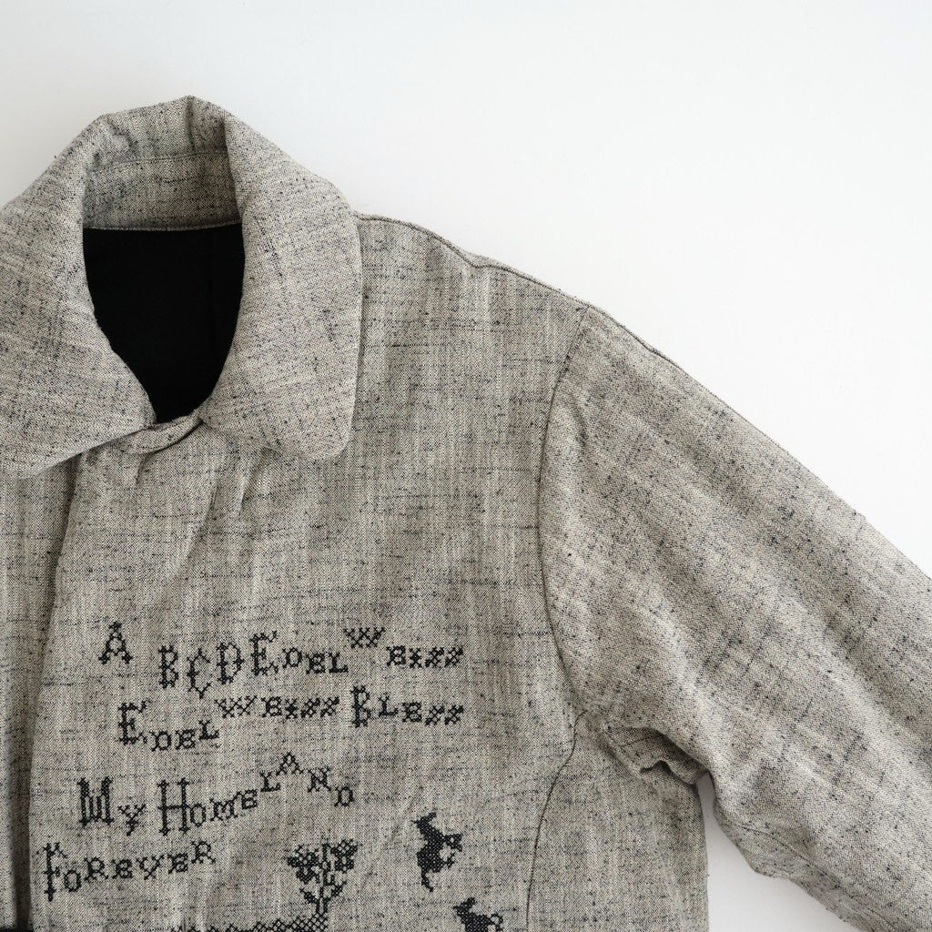 Memories quilt blouson #Light Grey [262204]