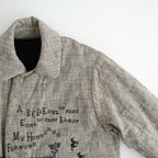 Memories quilt blouson #Light Grey [262204]