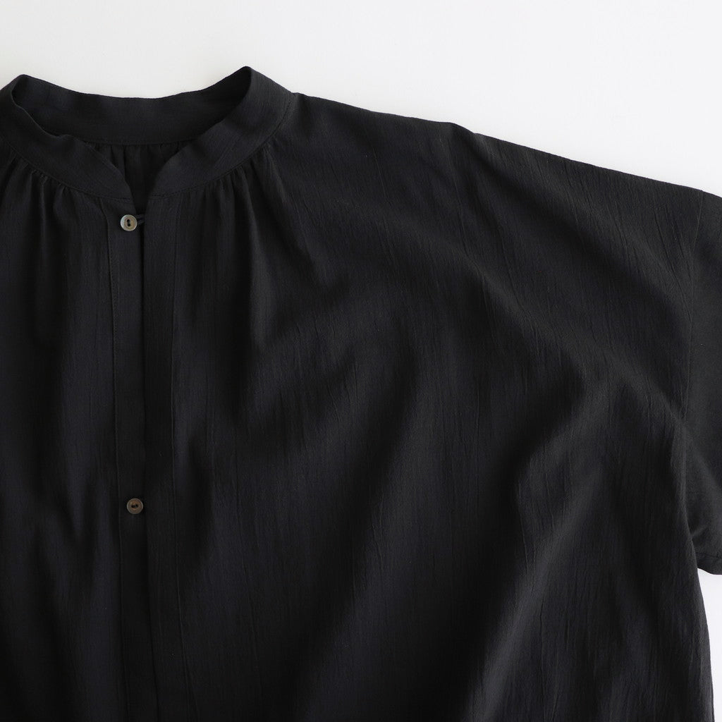 指間の光 Flared blouse #black [TLF-125-sh003-vcg]