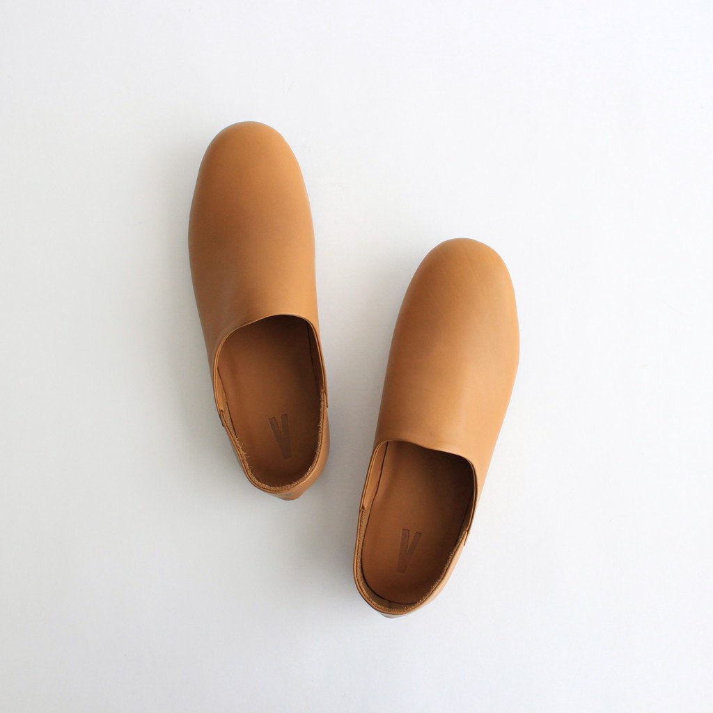 ROOM SHOESⅡSMOOTH KIP SKIN #TAN [AU-01-10-5]