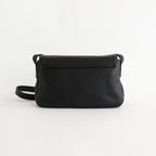 plain shoulder bag #black