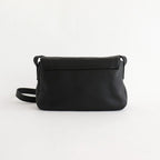 plain shoulder bag #black