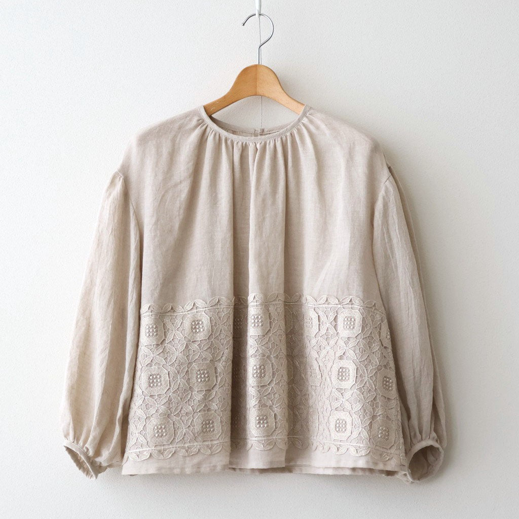 volume sleeve blouse #teien kinari x Haku [KJ507SS48]