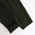 季節の夜 Poet suspender trousers #Moss green [TLF-225-pa003-Ldb]