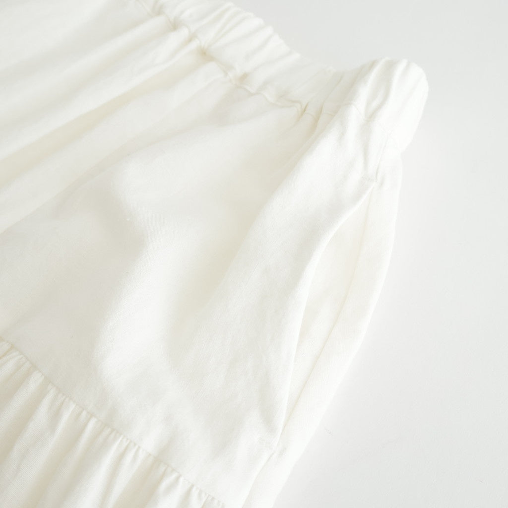 此処にある：ティアードスカート #off white [13261-03212]