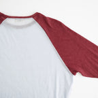 cashmere & supima cotton gauze jersey baseball Tee #light blue [WXFL-UW105]