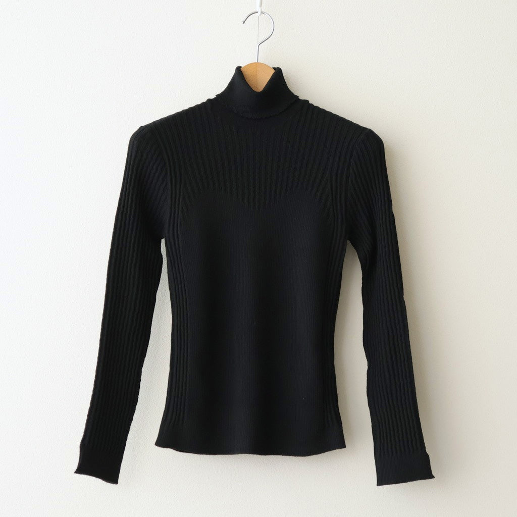 存在すること：Turtleneck sweater #C black [13241-13308]