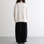 Recycled-Cotton Jumper #Ecru [oni060]
