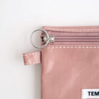 FLAT POUCH SMALL #SMOKY PINK [TMB-2543A]